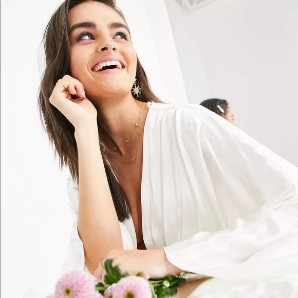 White Kimono Dress - Picture 4 of 4